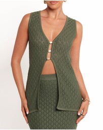 Petal & Pup - Asplie Knit Top - Olive