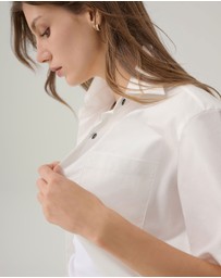 IDA+S - Claire Cotton Button Down Top
