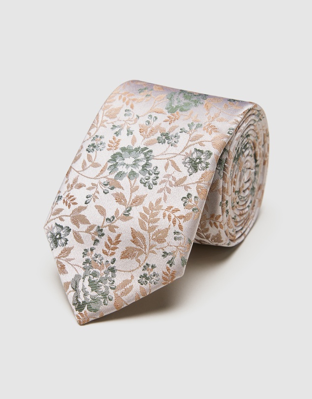 Politix - Oliver Floral Jacquard Silk Tie