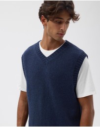 AERE - V-Neck Wool Vest