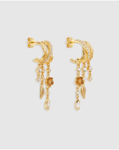 By Charlotte - Radiant Bloom Illusion Hoops