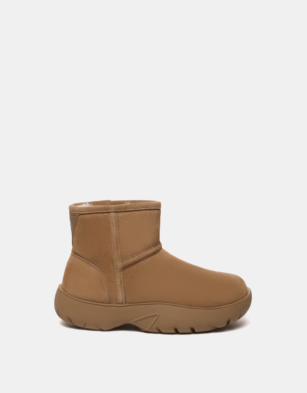 EVERAU - Australian Shepherd Ugg Salma Mini Cow Suede Upper UGG Boots