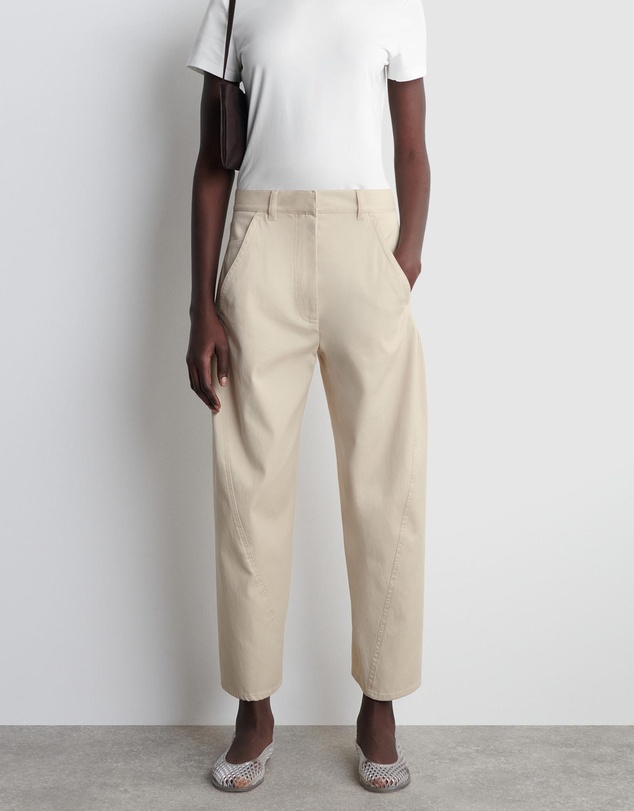 COS - Barrel-Leg Cotton Trousers