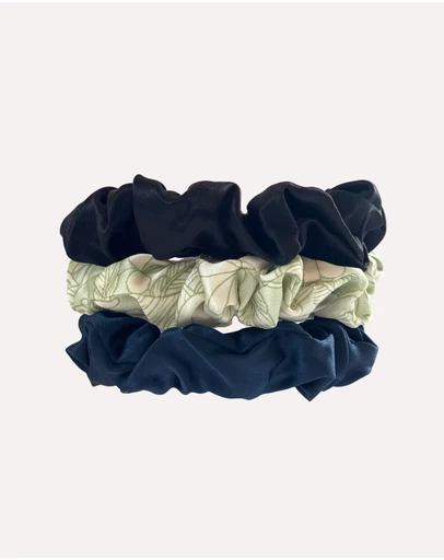 SILK MAGNOLIA - Pure Silk Scrunchie