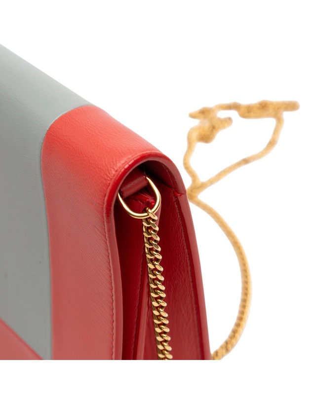 Pre-Loved by Azura Reborn - Pre-Loved Leather Frame Wallet on Chain