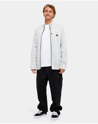 Billabong - Mens Boundary Mock Zip Fleece Top