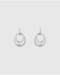 Georg Jensen - Offspring Earrings, Medium