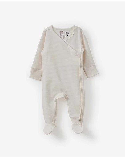 Cotton On Kids - Organic Cross Over Zip Romper