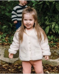 Kynd Baby - Sherpa Jacket in Ivory