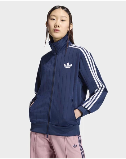 adidas Originals - Pinstripe Firebird Loose Track Top
