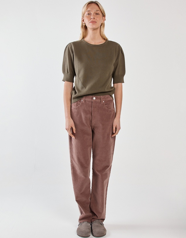 Sass - Esti Pointelle Knit Tee