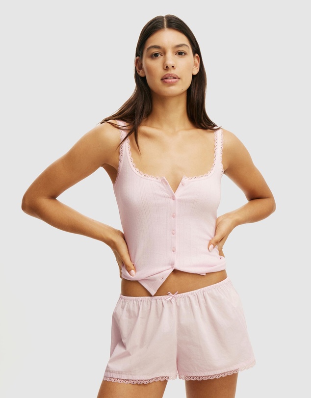 Cotton On Body - Cotton Soft Relaxed Lace Shorts