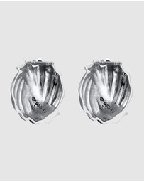 Elli Jewelry - Earrings Stud Grooves 925 Sterling Silver