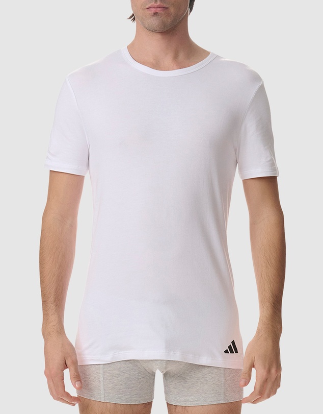 adidas Sportswear - 2 Pack Active Flex Cotton Crew Neck T-Shirt