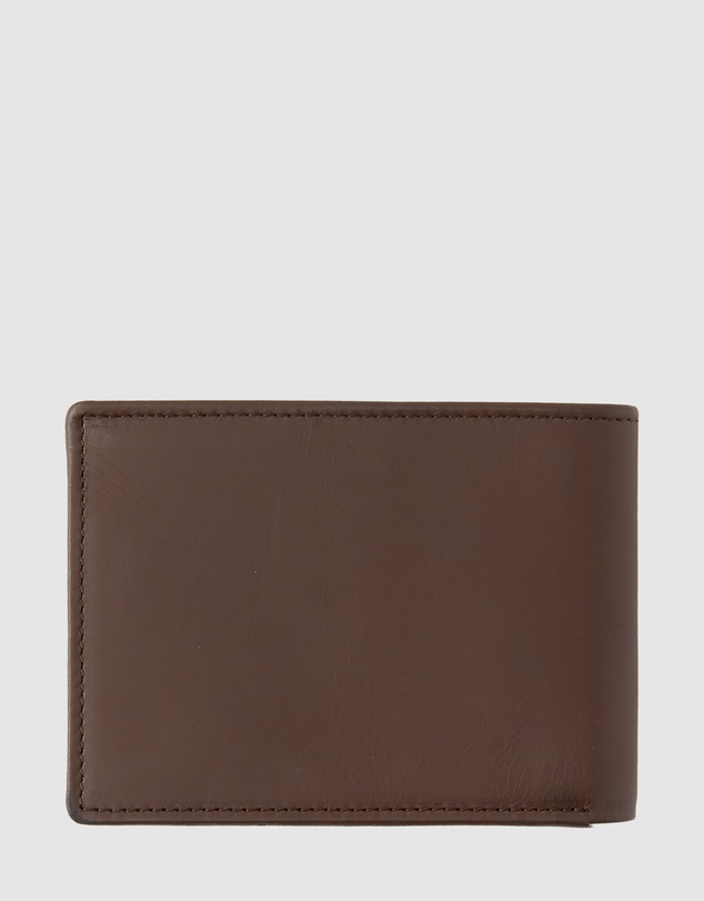 Quiksilver - Mens Mac Tri Fold Leather Wallet