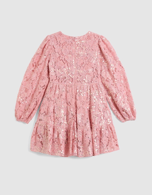 Bardot Junior - Bianca Sequin Lace Dress - Kids-Teens