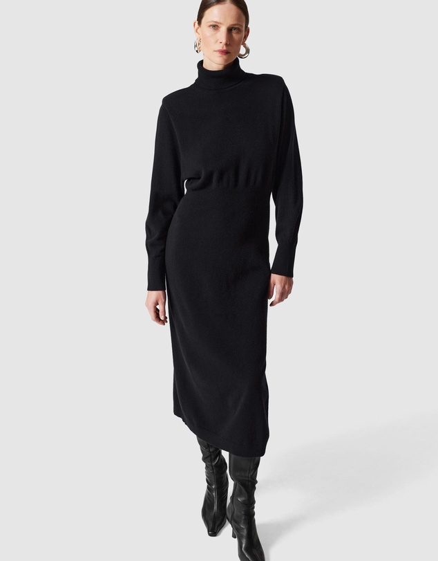 & Other Stories - Turtleneck Merino Wool Dress