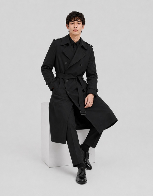 Justin Cassin - Ripley Lightweight Trench Coat