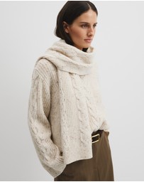 Country Road - Cable Scarf