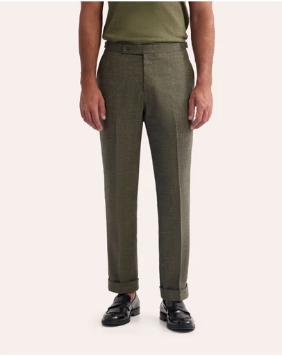 Oxford - Wordsworth Wool/Linen/Silk Trousers