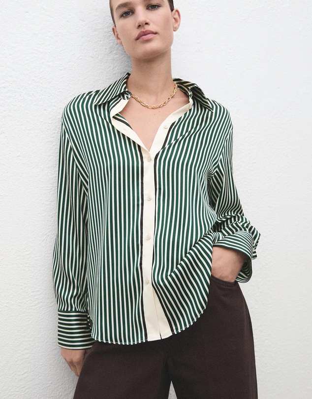 M.N.G - Combined Striped Shirt