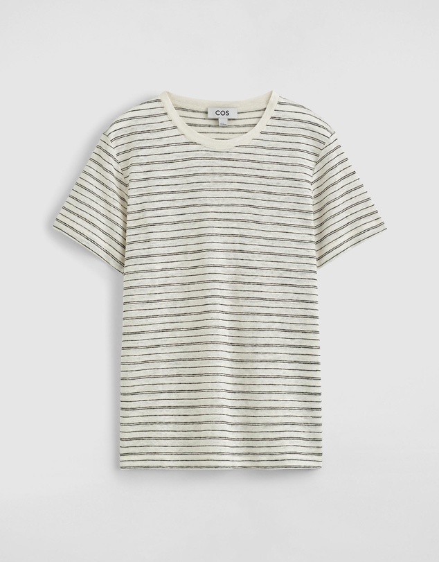 COS - Crew-Neck Linen T-Shirt