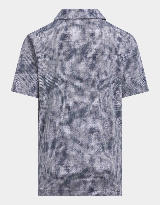 adidas Performance - Performance Textured Print Polo Shirt Kids