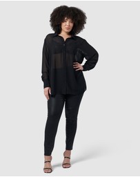 Sunday In The City - Vixen Sheer Shirt