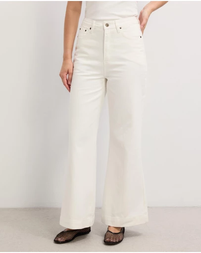 The Fated - Isla High Waisted Wide Leg Jeans