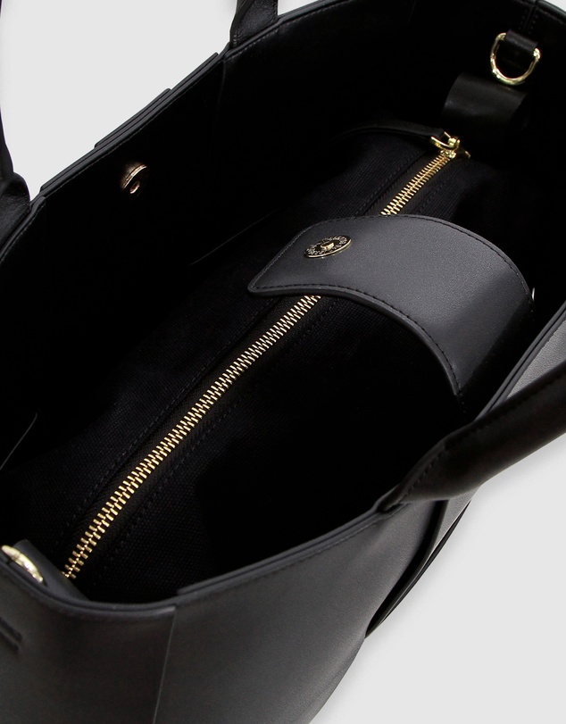 Belle & Bloom - Long Way Home Woven Tote - Black