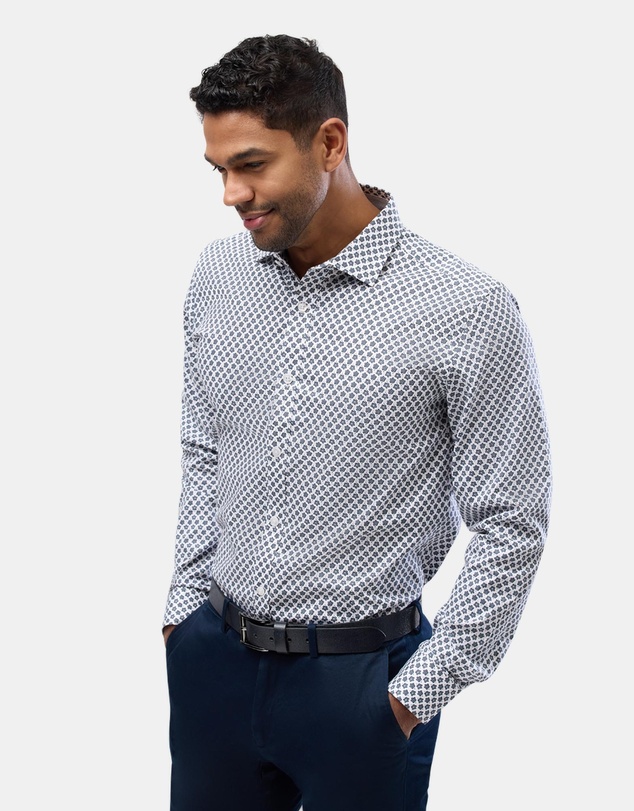 Brooksfield - Stretch Performance Reg Fit Shirt