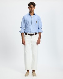 Polo Ralph Lauren - Custom Fit Dog-Embroidered Oxford Shirt