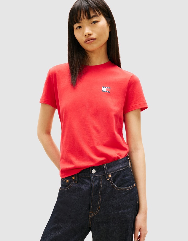 Tommy Jeans - Regular Wavy Flag Shortsleeve Tee