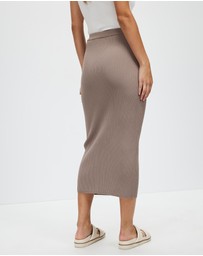 White By FTL - New Skyla Knit Skirt