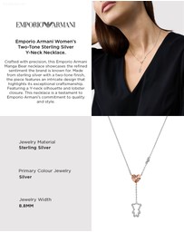 Emporio Armani - Silver Tone Necklace