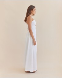 Amelius - Gemma Linen Halterneck Dress