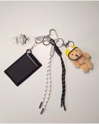 Izoa - Yellow Teddy Bag Charm