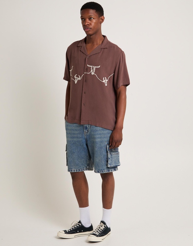 Insight - Ole Western Shorts Sleeve Resort Shirt