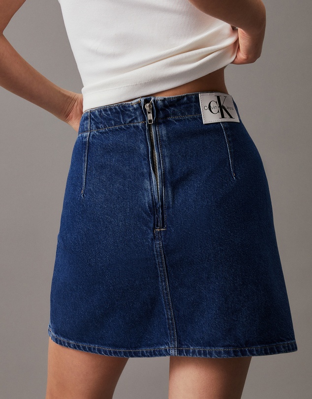 Calvin Klein Jeans - Denim A-line Mini Skirt