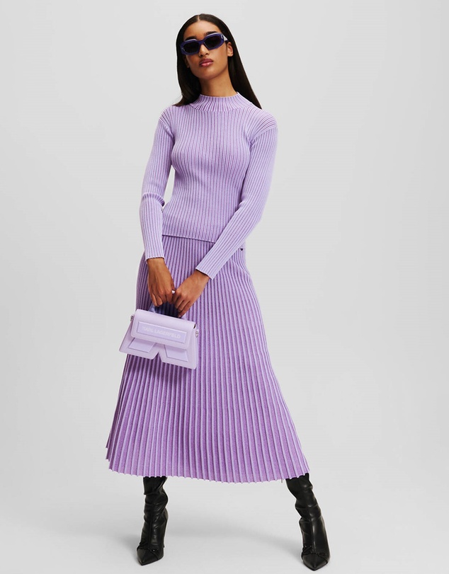 Karl Lagerfeld - Lurex Knit Top
