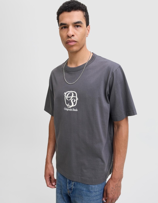 Jack & Jones - Jorgramercy Mono Tee SS Crew Neck