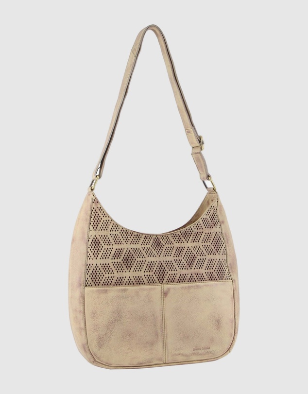 Pierre Cardin - Perforated Italian Leather Cross-Body Bag