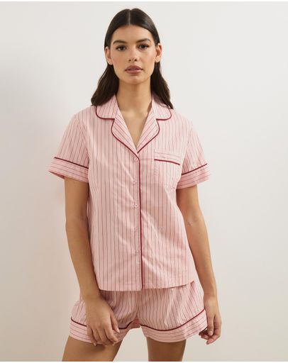 Pink & Red Stripe