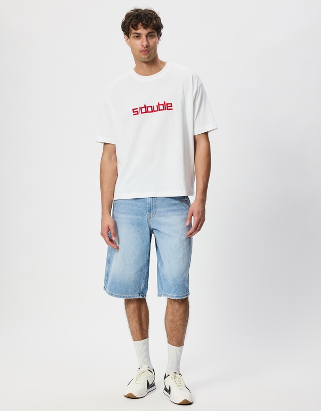 S Double - Block Heavyweight T-Shirt