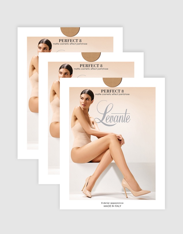Levante - 3 Pack Perfect 8 Pantyhose