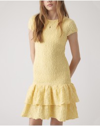 Decjuba Kids - Alessia Shirred Dress - Teens