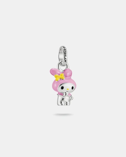 THOMAS SABO - Hello Kitty My Melody Connect Charm with Yellow Bow, Silver-Plated