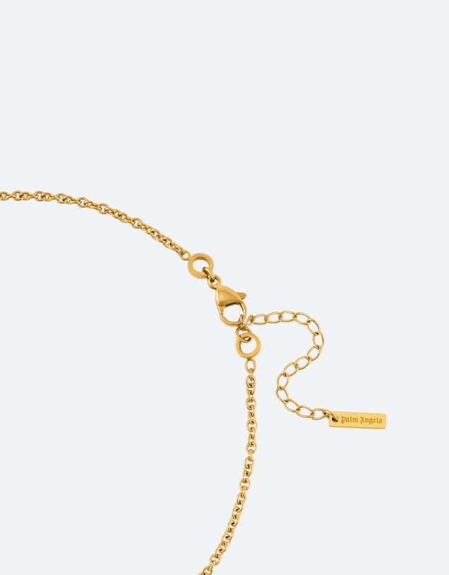 Palm Angels - Segno GP Studded Palm Charm Necklace