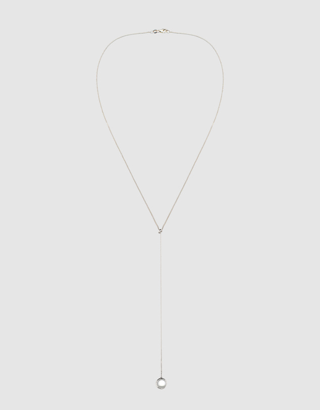 Elli Jewelry - Rock Crystal Y-Necklace in 925 Silver