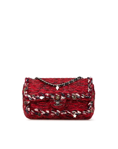 Pre-Loved by Azura Reborn - Pre-Loved chanel Classic Flap Tweed Bag